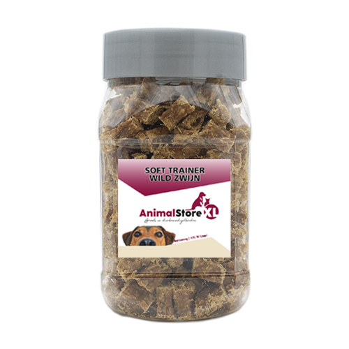 AnimalstoreXL Soft trainer wild zwijn 150g
