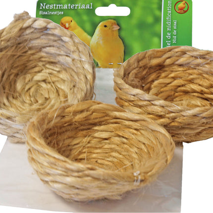 AnimalstoreXL Touwnest Sisal 3 stuks