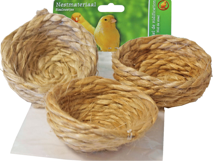 AnimalstoreXL Touwnest Sisal 3 stuks