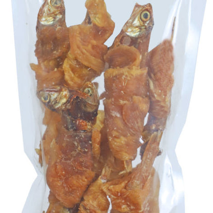 AnimalstoreXL Ansjovis met Kip gedroogd 100g