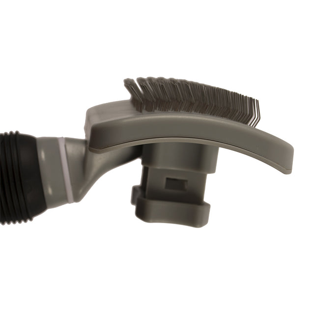 AnimalstoreXL Slickerborstel Zelfreinigend Large Zwart/Grijs