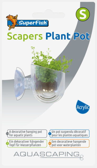 AnimalstoreXL Scapers Plant Pot Klein