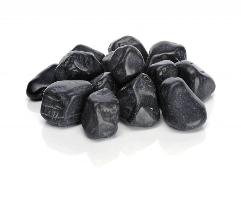AnimalstoreXL Feng shui marble pebble black