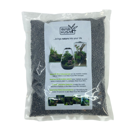 AnimalstoreXL Wabi Kusa Soil Zwart 3mm 1L