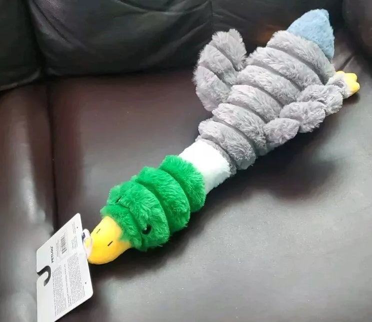 Boon Hond Speelgoed Eef De Eend Corduroy Met Piep 65cm