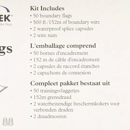 Petsafe Draad 150 meter met 50 Vlaggen